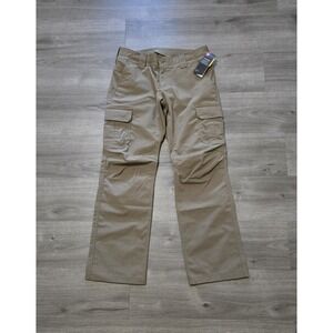 Under Armour Storm Pants Women's 12 Green Ripstop Cargo Tactical Patrol Utility